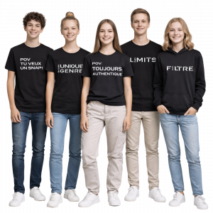 T-Shirt POV Style • Du 2 ans au 5XL • 2 coloris